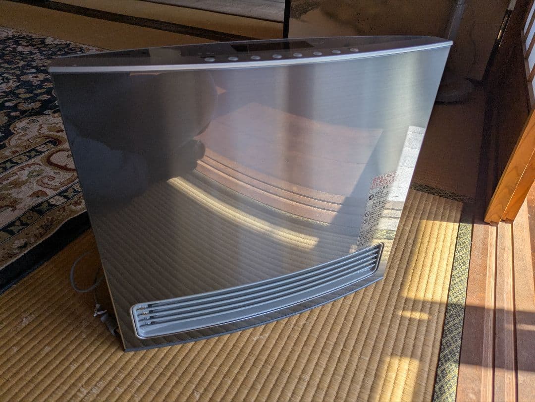 【美品・未使用】ガスファンヒーター ノーリツGFH-4005D-MS（LPガス）