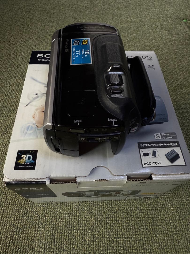 SONY ビデオカメラ HDR-TD10 本体