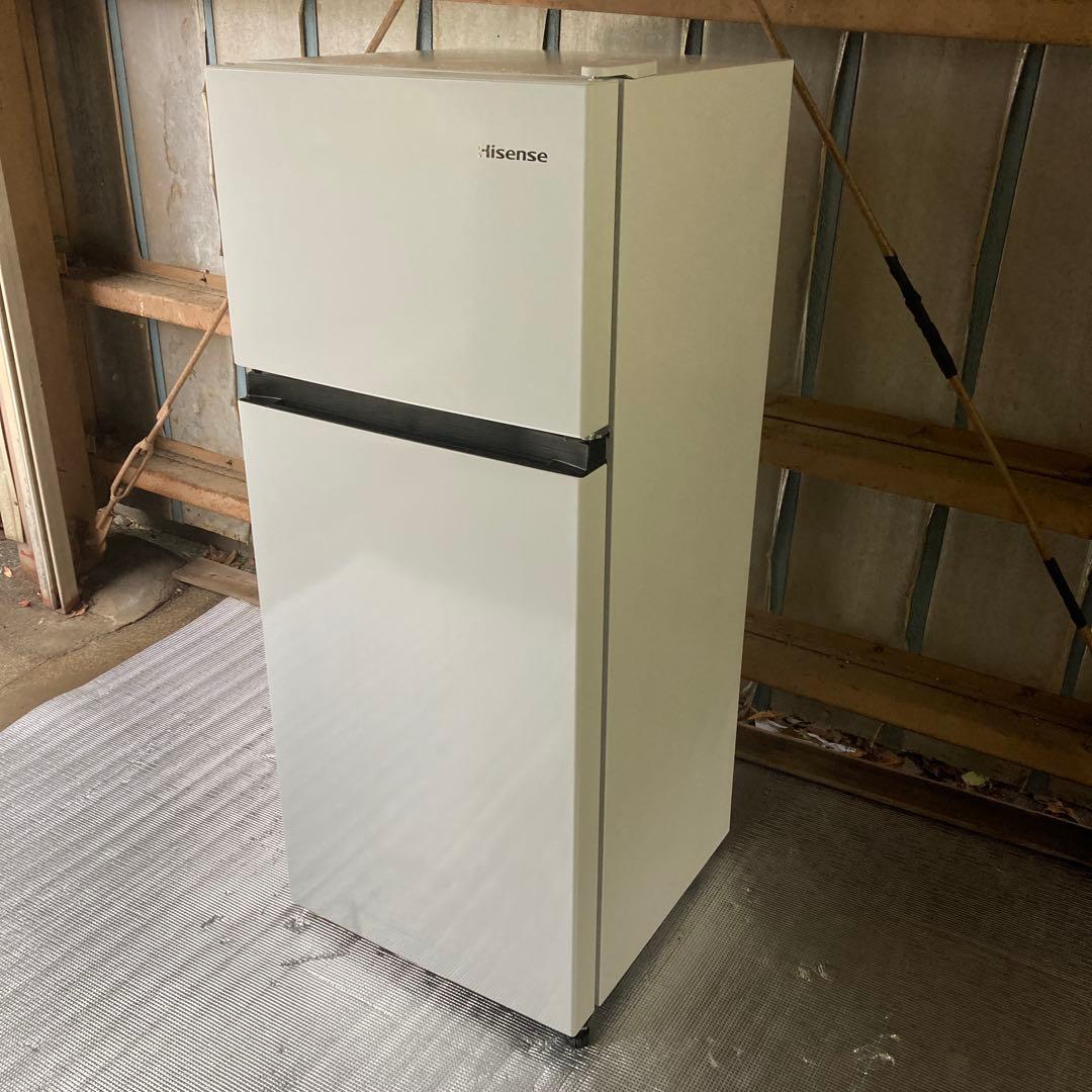 【自社配送エリア限定販売】2025年製Hisense124Lサイズ冷蔵庫