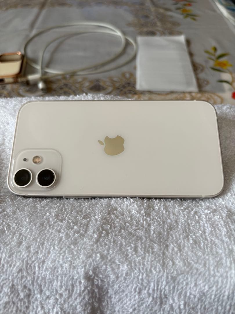 Apple iPhone 12mini 64GB ホワイト 本体 美品❗️