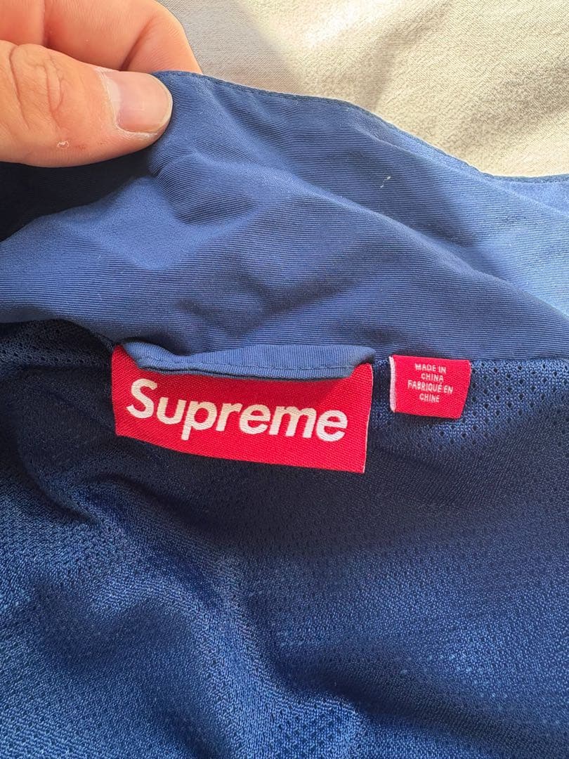 Supreme ナイロンジャケット 青