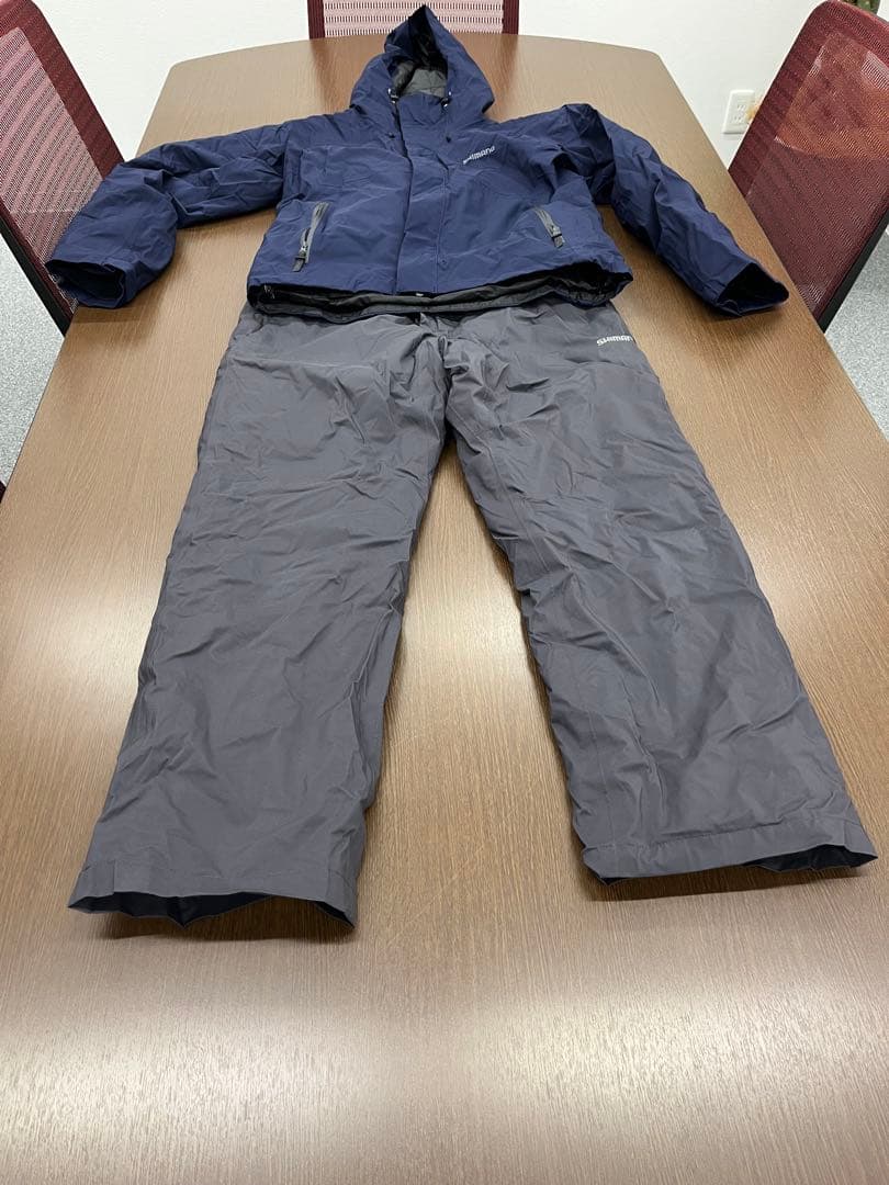 シマノ RB-001U デュラスト ウォームレインスーツ ネイビー M