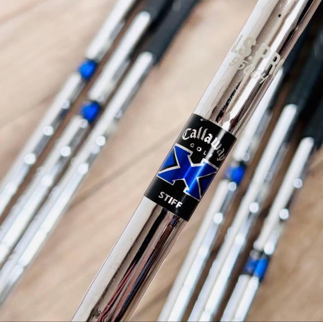 名器 キャロウェイ X 20 SR メンズアイアンセット 7本 スチール