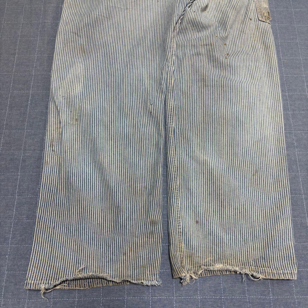 襤褸 60s bigmac ヒッコリー オーバーオール フェード 雰囲気◎