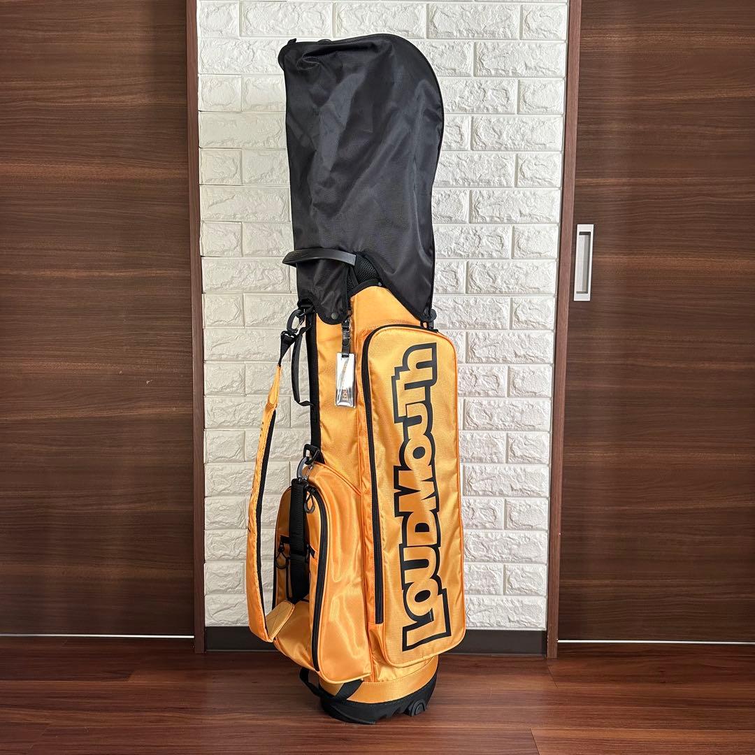 美品 ラウドマウス スタンドキャディバッグ 8.5型 軽量 LM-CB0019