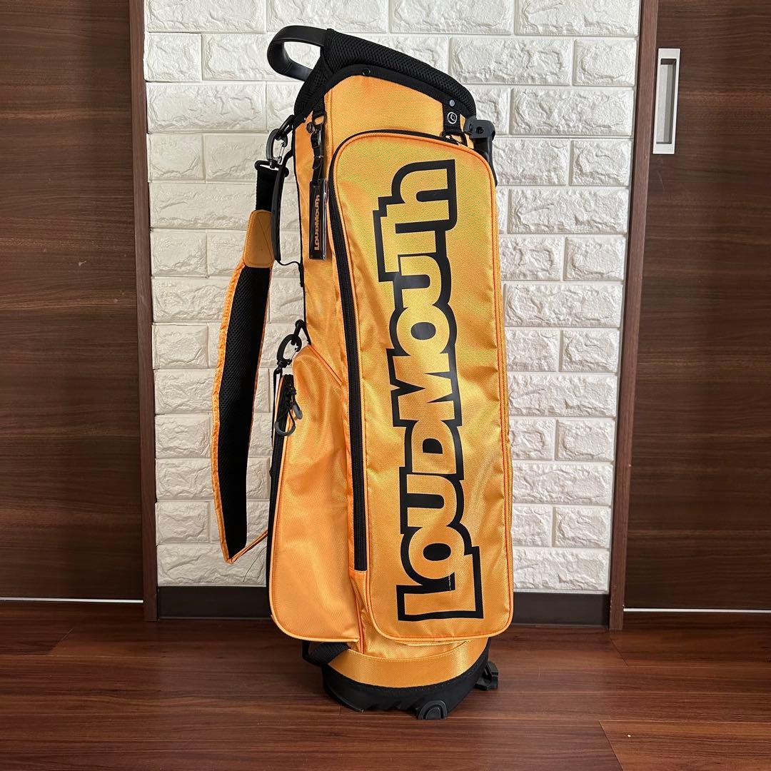美品 ラウドマウス スタンドキャディバッグ 8.5型 軽量 LM-CB0019