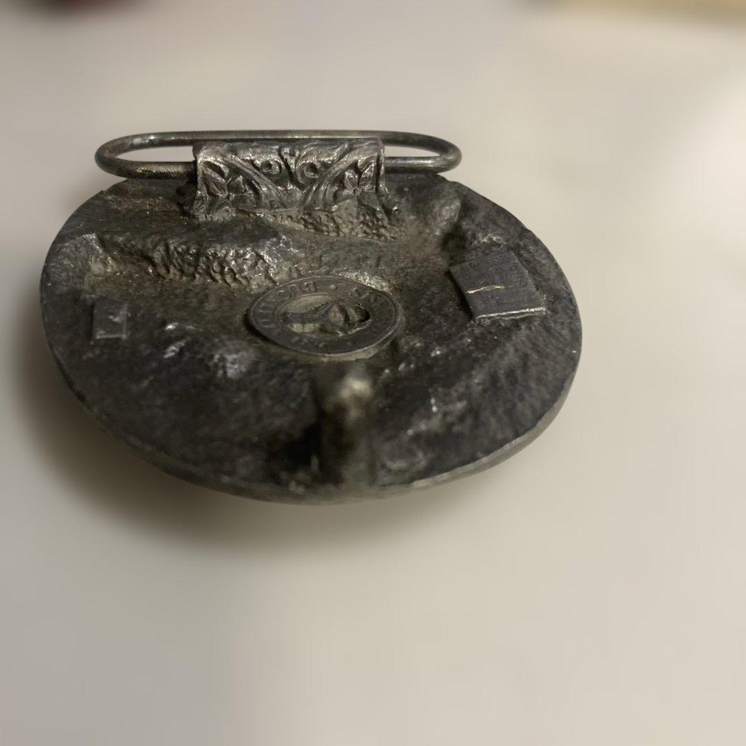 6073]ヴィンテージ 1983年 シスキュー 馬 バックル ウエスタン