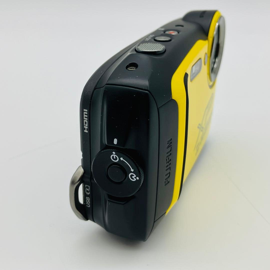 FUJIFILMフジフイルム FinePixXP140イエローコンデジ