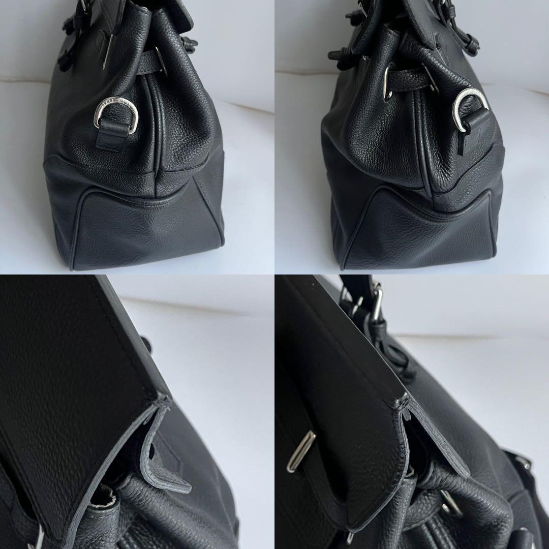 ✨未使用レベル✨　PELLE MORBIDA メイデンボヤージュ　バッグ　黒　L