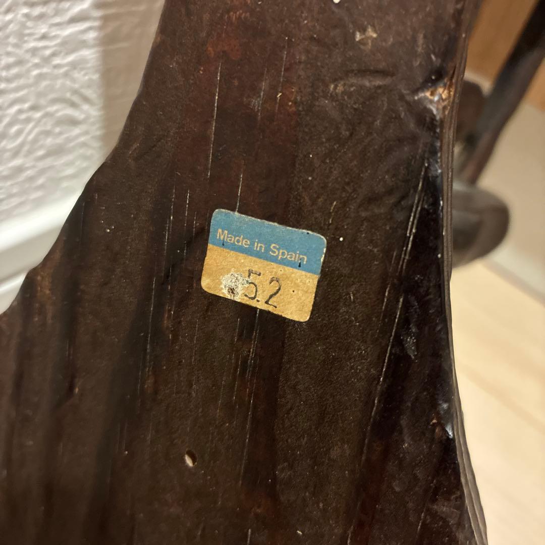 アンティーク　木製キャンドルスタンド　レトロ