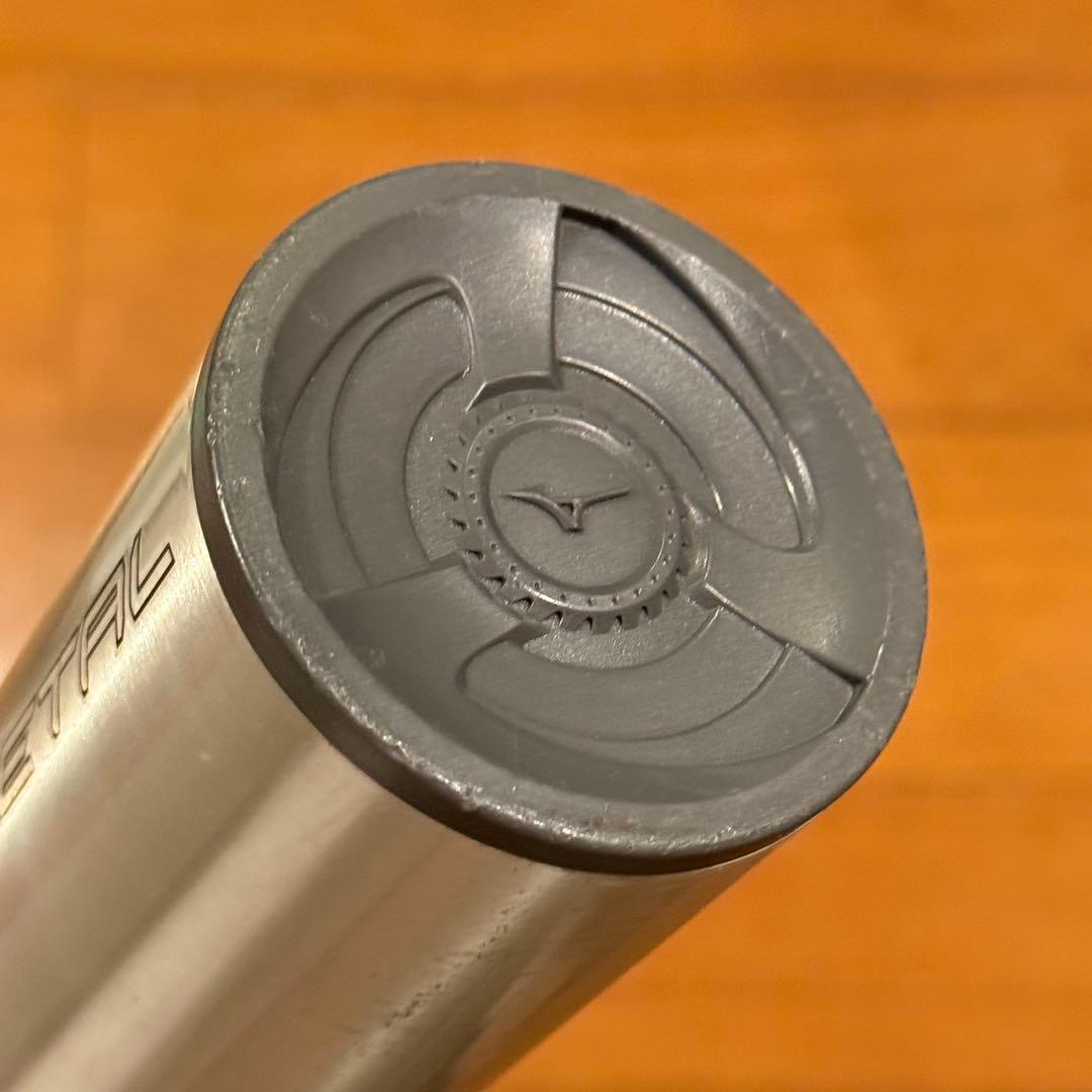 ミズノ ホットメタルトップ 軟式バット 84cm