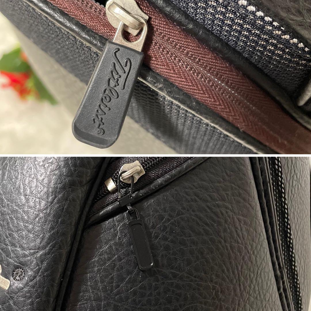 限定モデル✨タイトリスト キャディバッグ 黒ブラック レザー カート型 大型