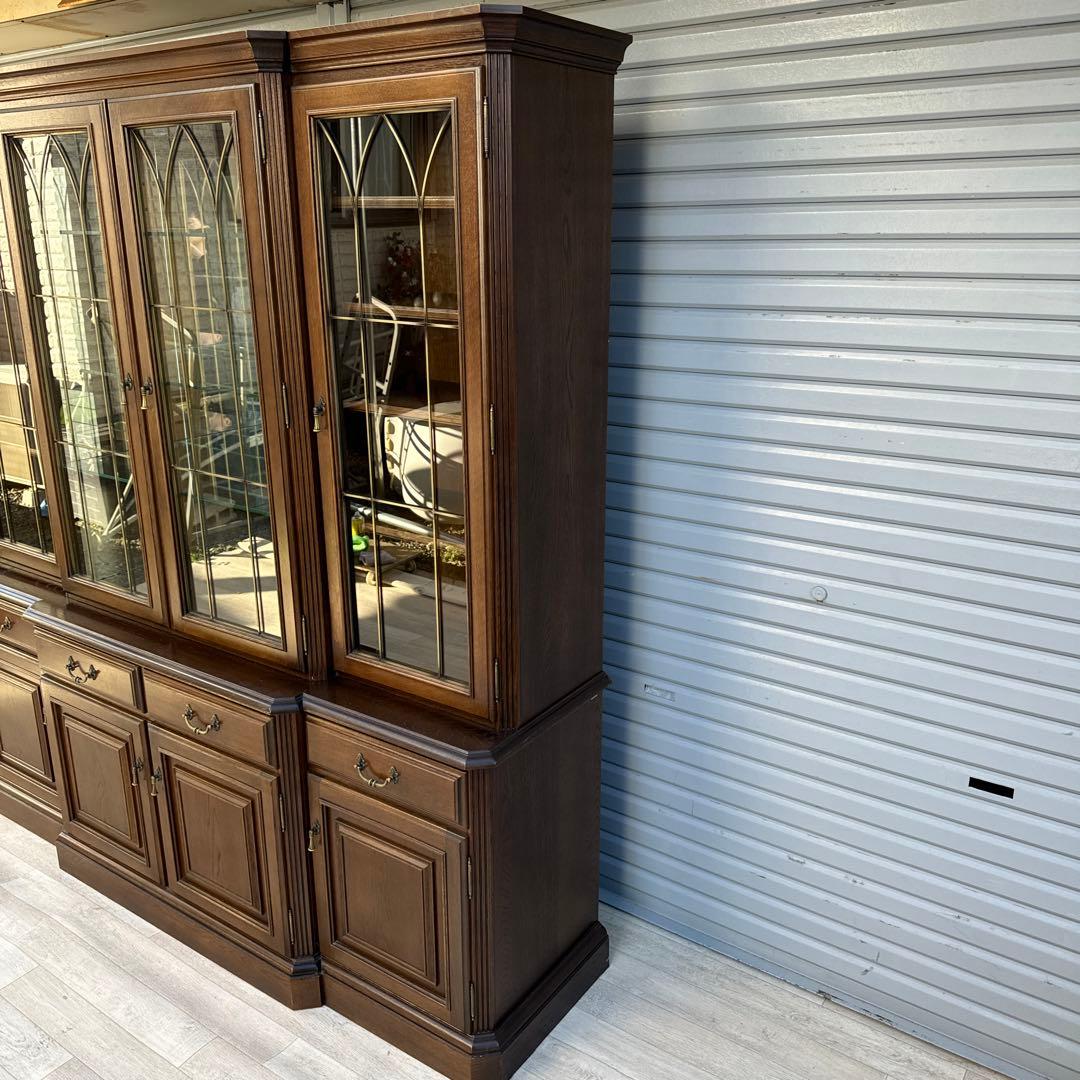 domani ドマーニ　クイーンズライフ　飾り棚　照明付き