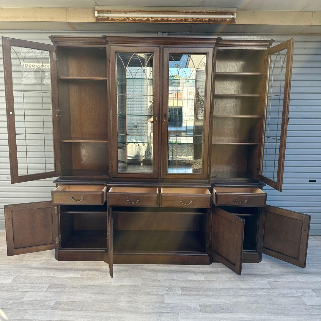 domani ドマーニ　クイーンズライフ　飾り棚　照明付き