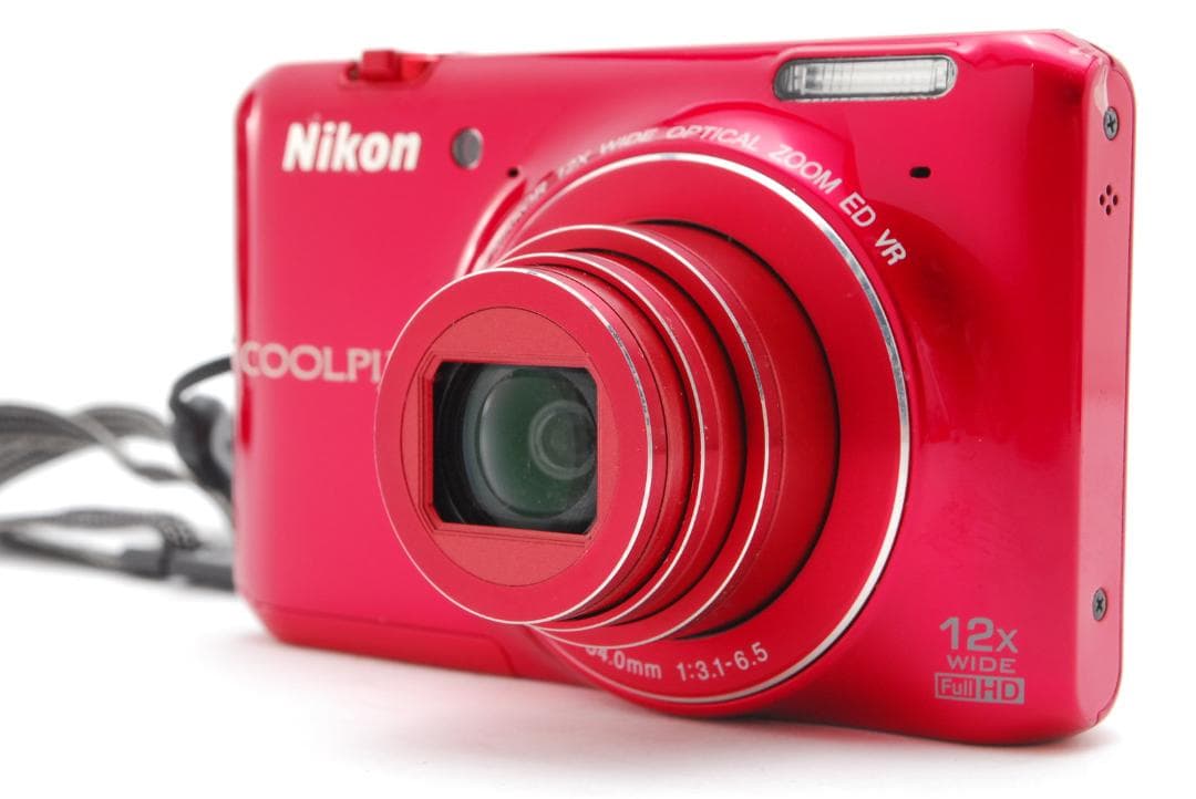 Nikon COOLPIX s6400 赤 コンパクトデジタルカメラ 動作確認済