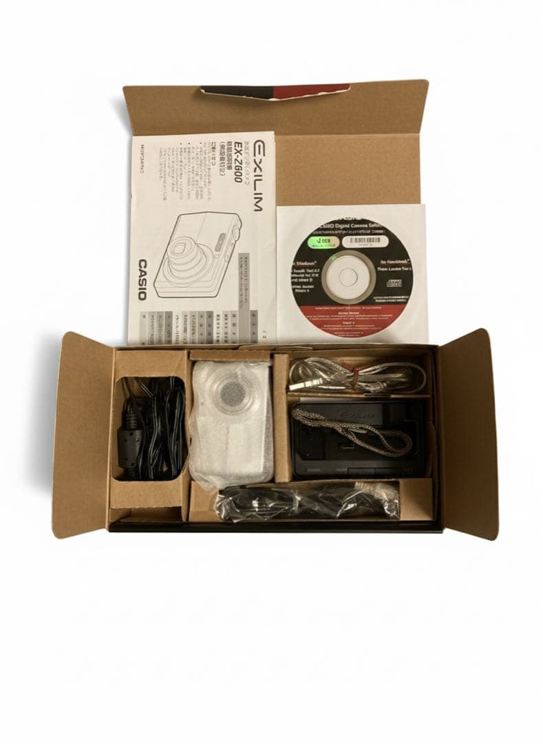 【極美品/動作OK】CASIO EXILIM EX-Z600 付属品完備 箱付き