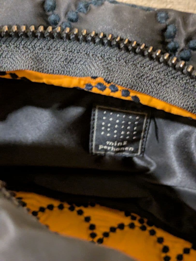 minä perhonen PORTER コラボ タンバリン ネイビー