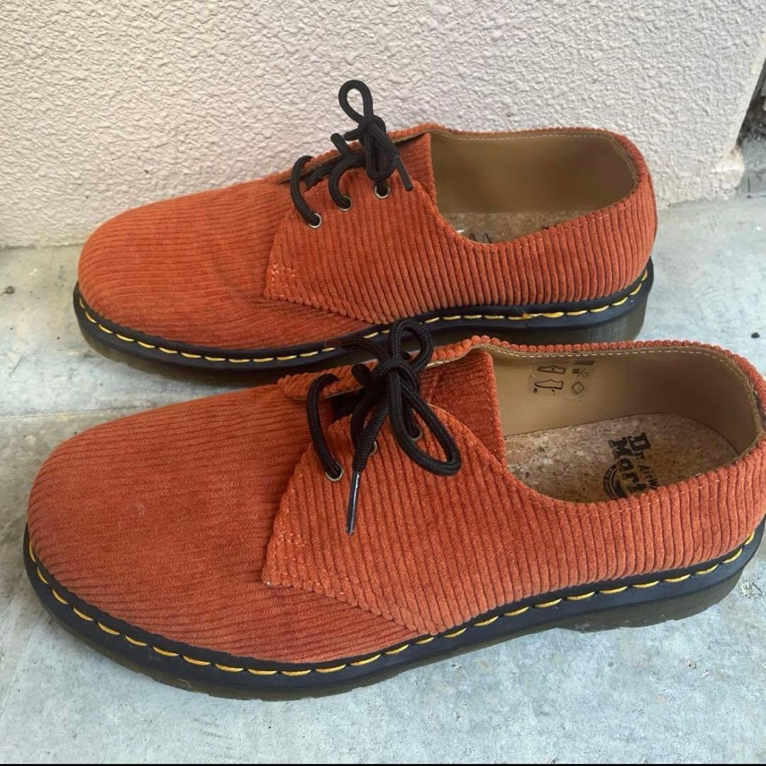 靴 1461 CORDUROY SHOES DR MARTENS UK9 28CM