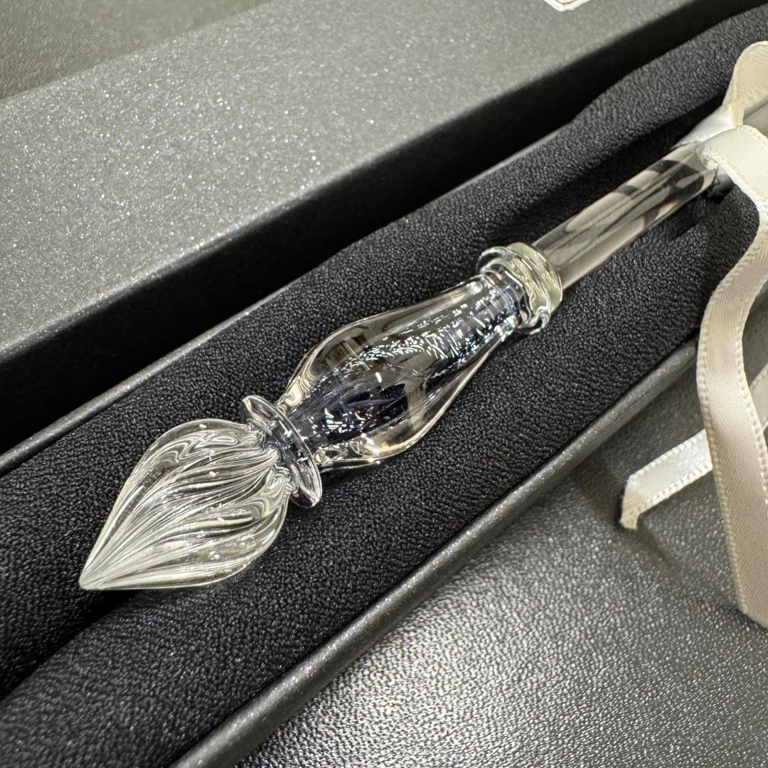 GA7122◆未使用 哲磋工房 ガラスペン エトワール♪