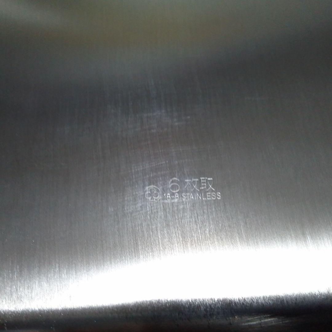 ステンレス製長方形バット4枚セット