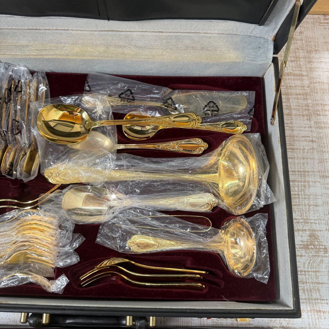 SBS社製　Solingen カトラリーセット （23/24K純金P）ディナー