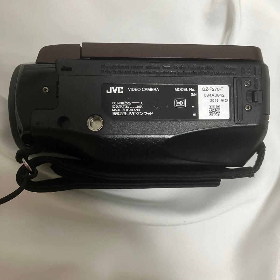 JVC ケンウッド ビデオカメラ Everio ブラウン GZ-F270-T