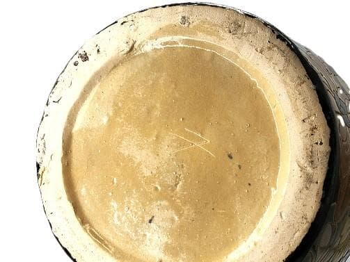 【 インド 19世紀花瓶 】　高さ56ｃｍ　八彩唐花尽し　コレクター放出