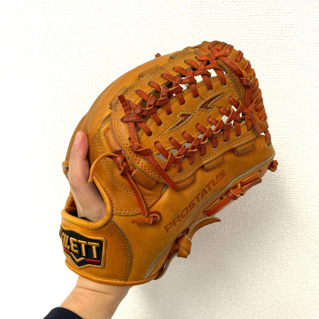 755 ZETT プロステイタス 型抜群 即戦力 軟式 内野手用グローブ
