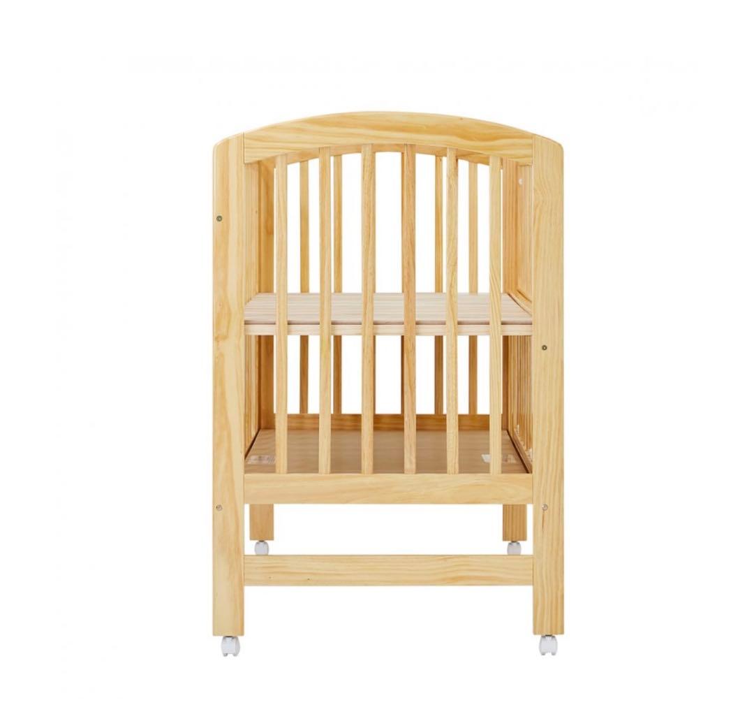 【限定】カトージ ハイポジション ベビーベッド