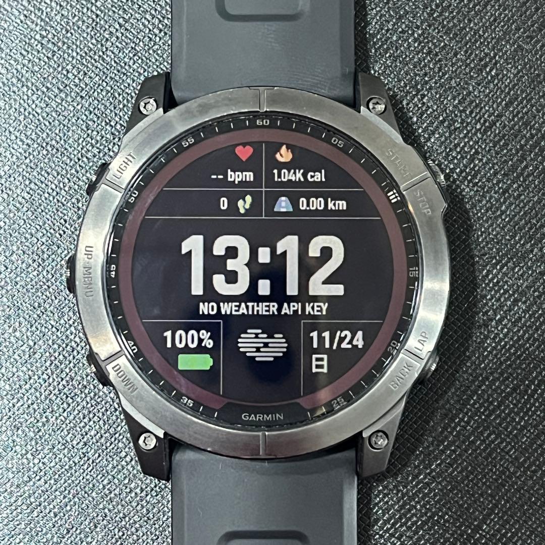【みーつー様】GARMIN FENIX 7 SERIES ブラック