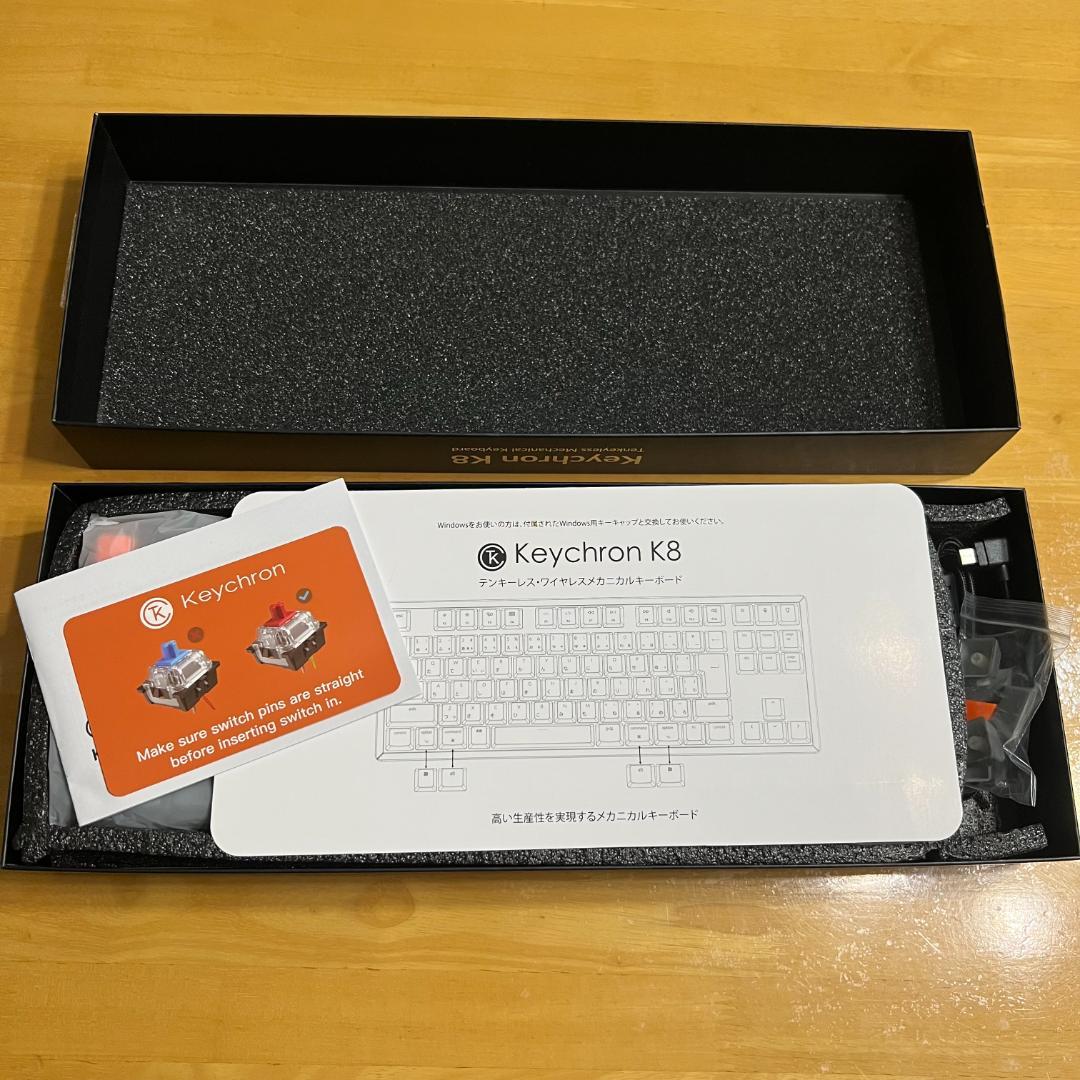Keychron K8 日本語配列 ワイヤレス メカニカルキーボード