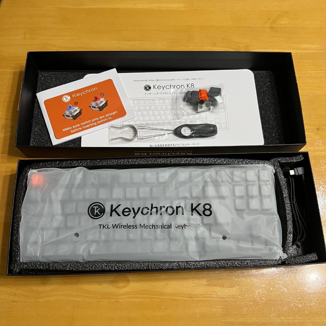 Keychron K8 日本語配列 ワイヤレス メカニカルキーボード