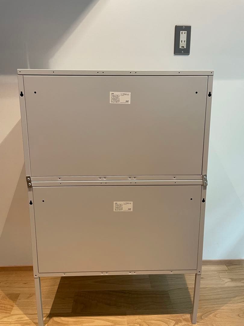 【配送料無料】IKEA リックスフルト キャビネット 2個セット　横並び可