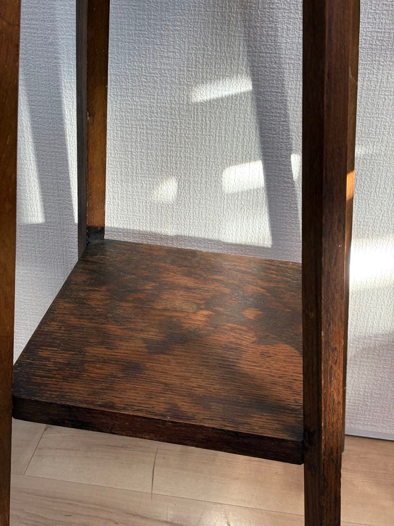 【最終価格】英国 木製フラワースタンド/花台 アンティーク