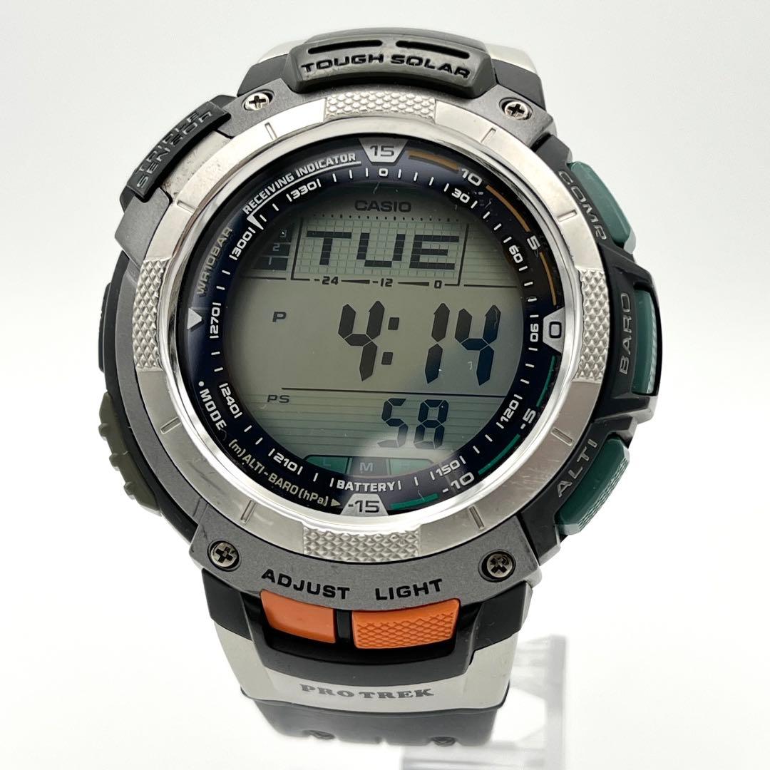 CASIO プロトレック PRW-1000J タフソーラー 腕時計 稼働品