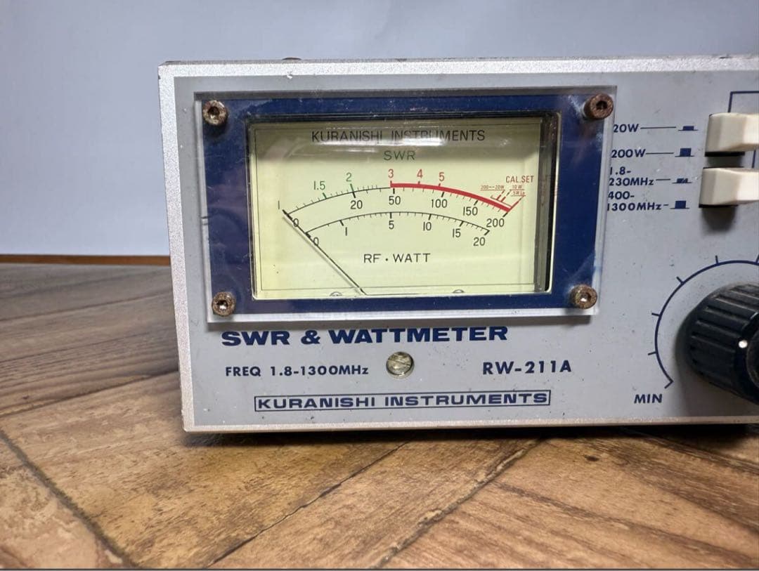 クラニシ 通過型電力計 SWR計 RW-211A