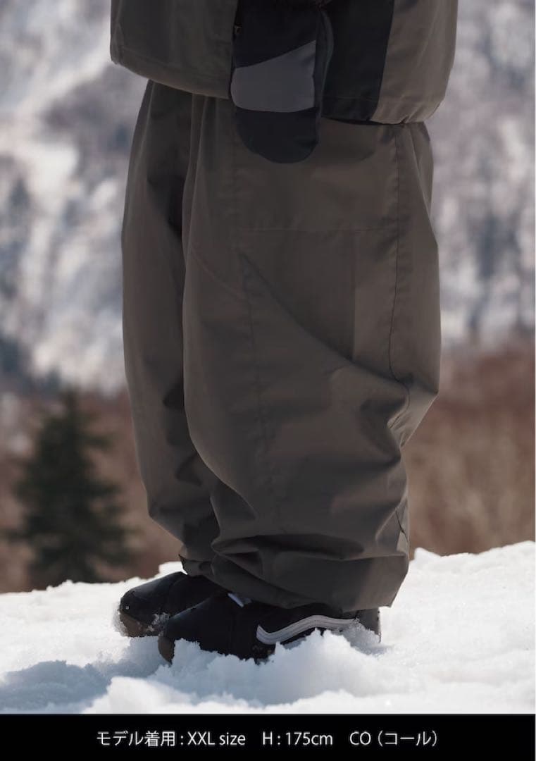 Mahf_supply スノーボードウェア XXL 上下セットアップ 色CO