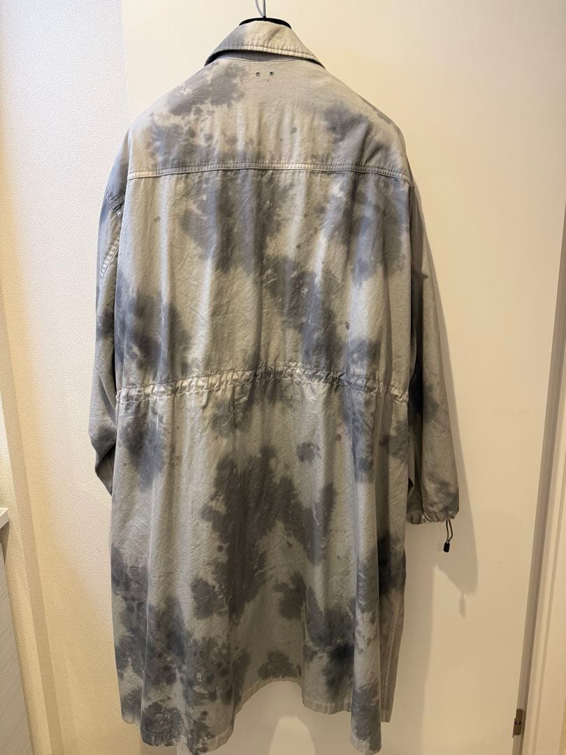 日本製NEW ORDER モッズコート サイズ2 グレー/ブラック男女兼用