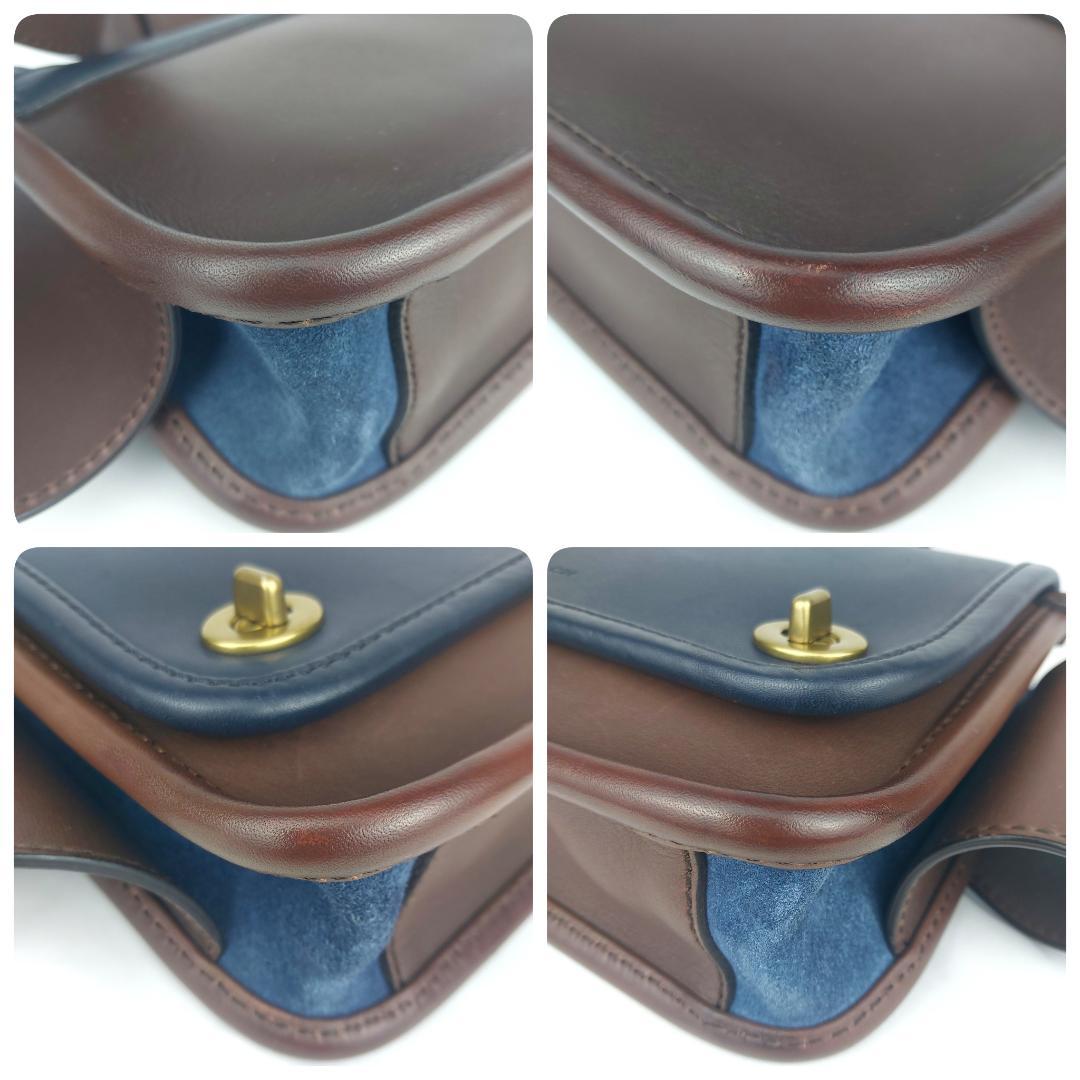 【レア】 COACH コーチ ボディバッグ クロスボディ ウエストバッグ レザー