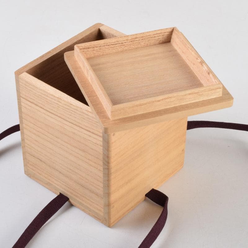 茶道具　輪島塗　荒井喜峰作　藤蒔絵　大棗　共箱　V　9102