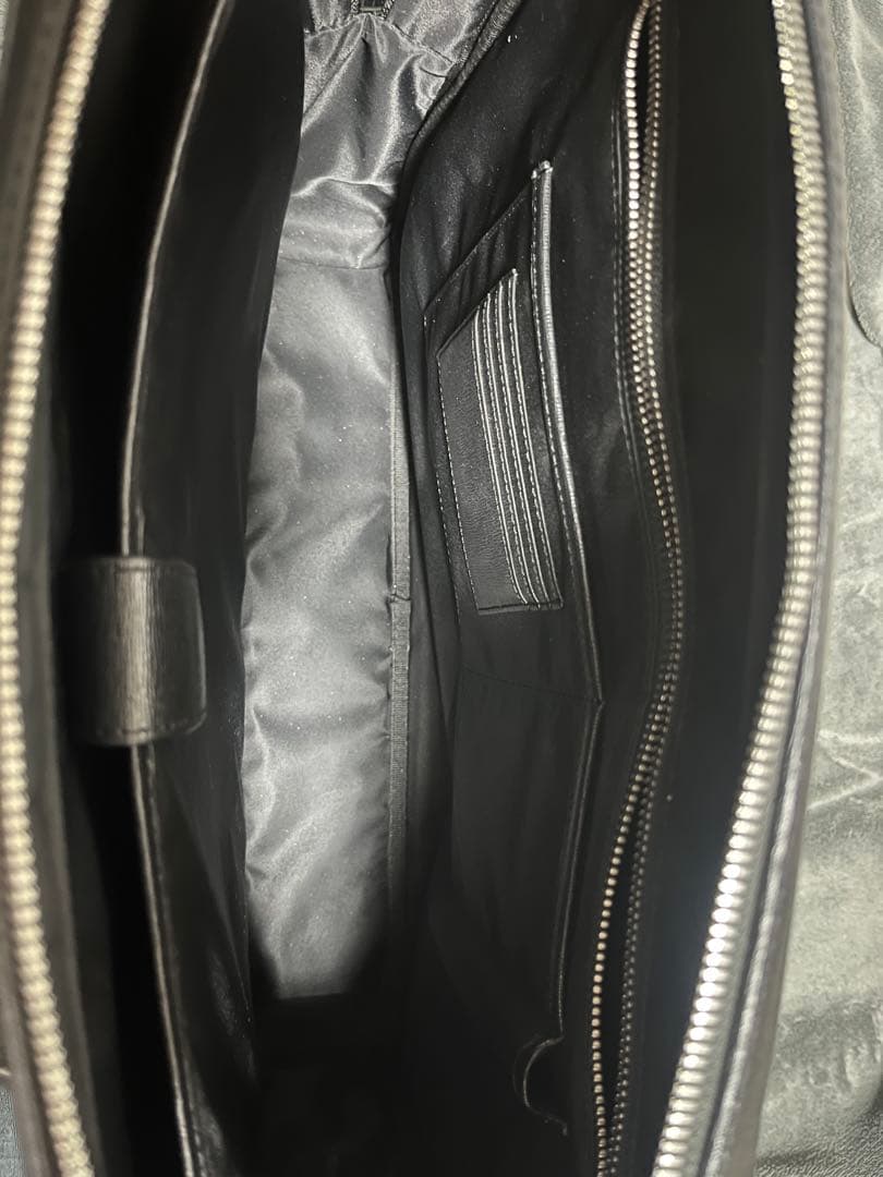 AUCENTIC イタリアンサフィアーノレザー ブリーフケース