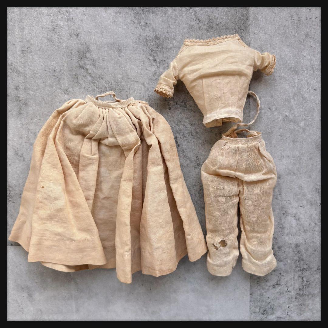 レアアンティーク パリアンドール　ビスクドール　チャイナヘッドドール