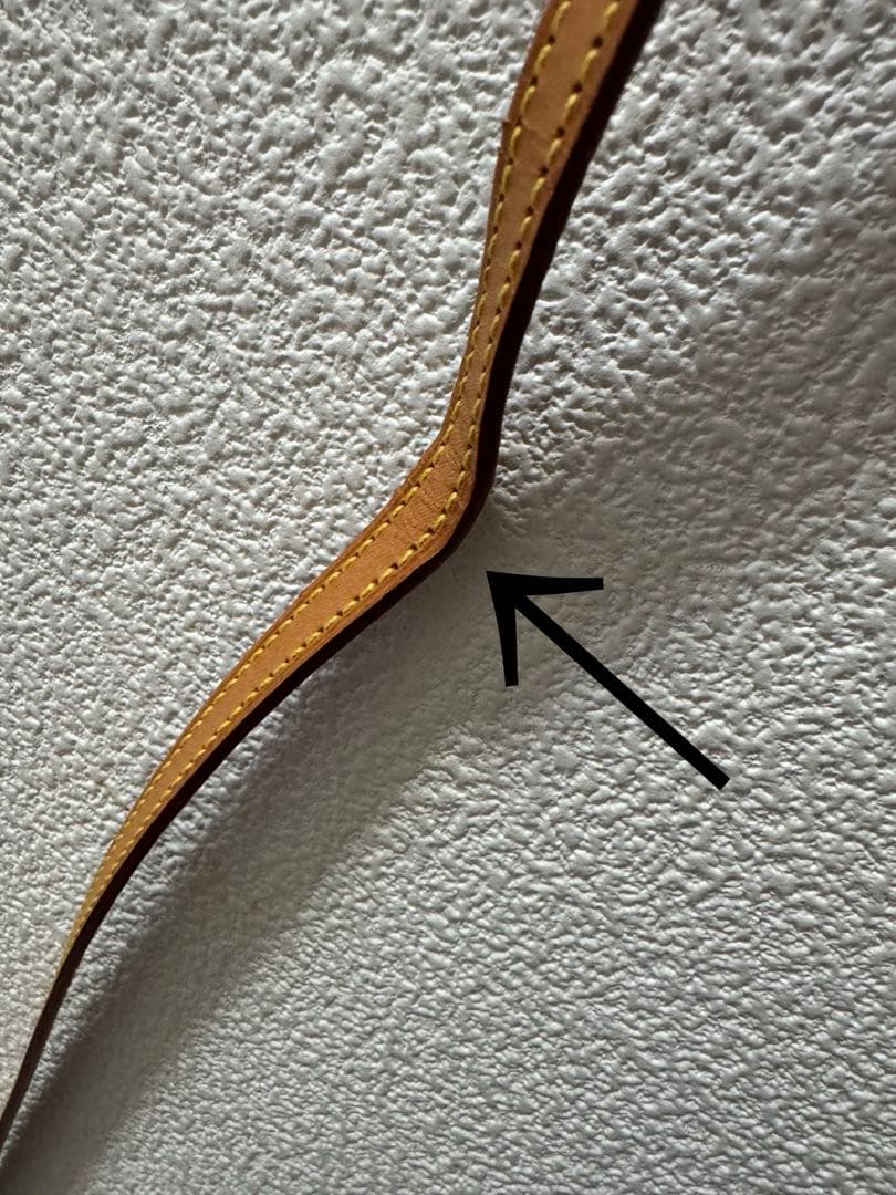 LOUIS VUITTON ショルダーストラップ ヌメ革