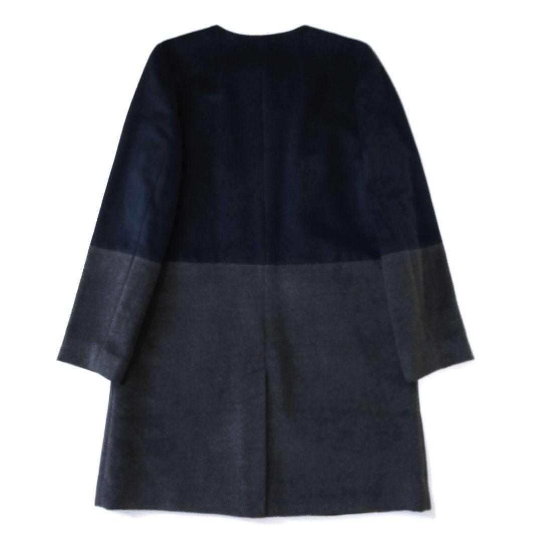 未使用タグ付き✨️NAUTICA✨️羊毛混 ノーカラーコート