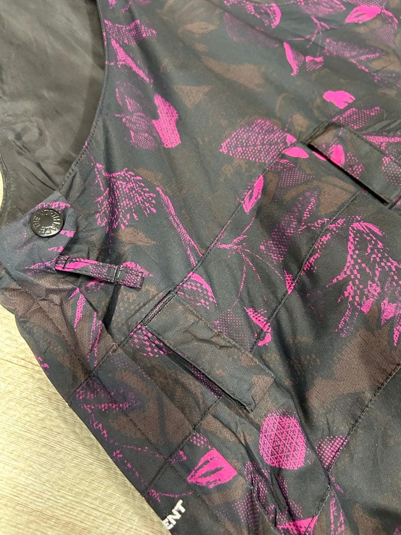 THE NORTH FACE ウィメンズ フリーダム ビブ 植物柄S/P