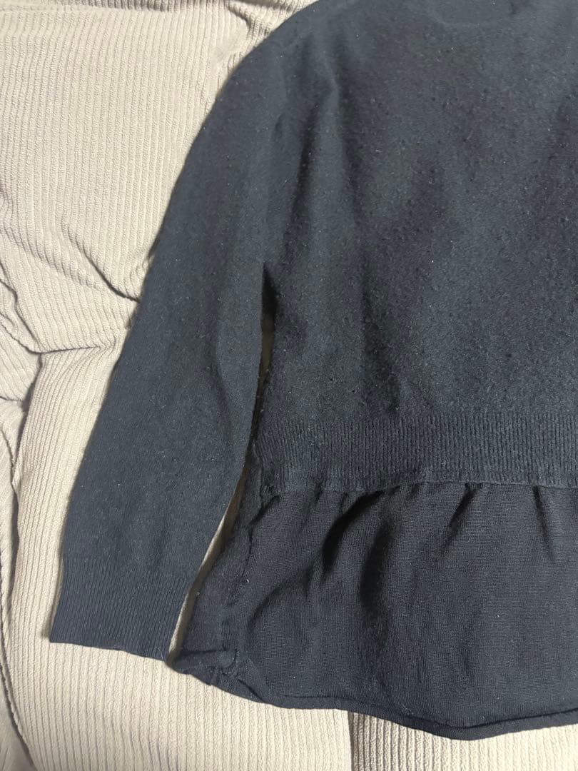 UNDERCOVER 08AW UNREAL期 切り替えニット ドッキングニット