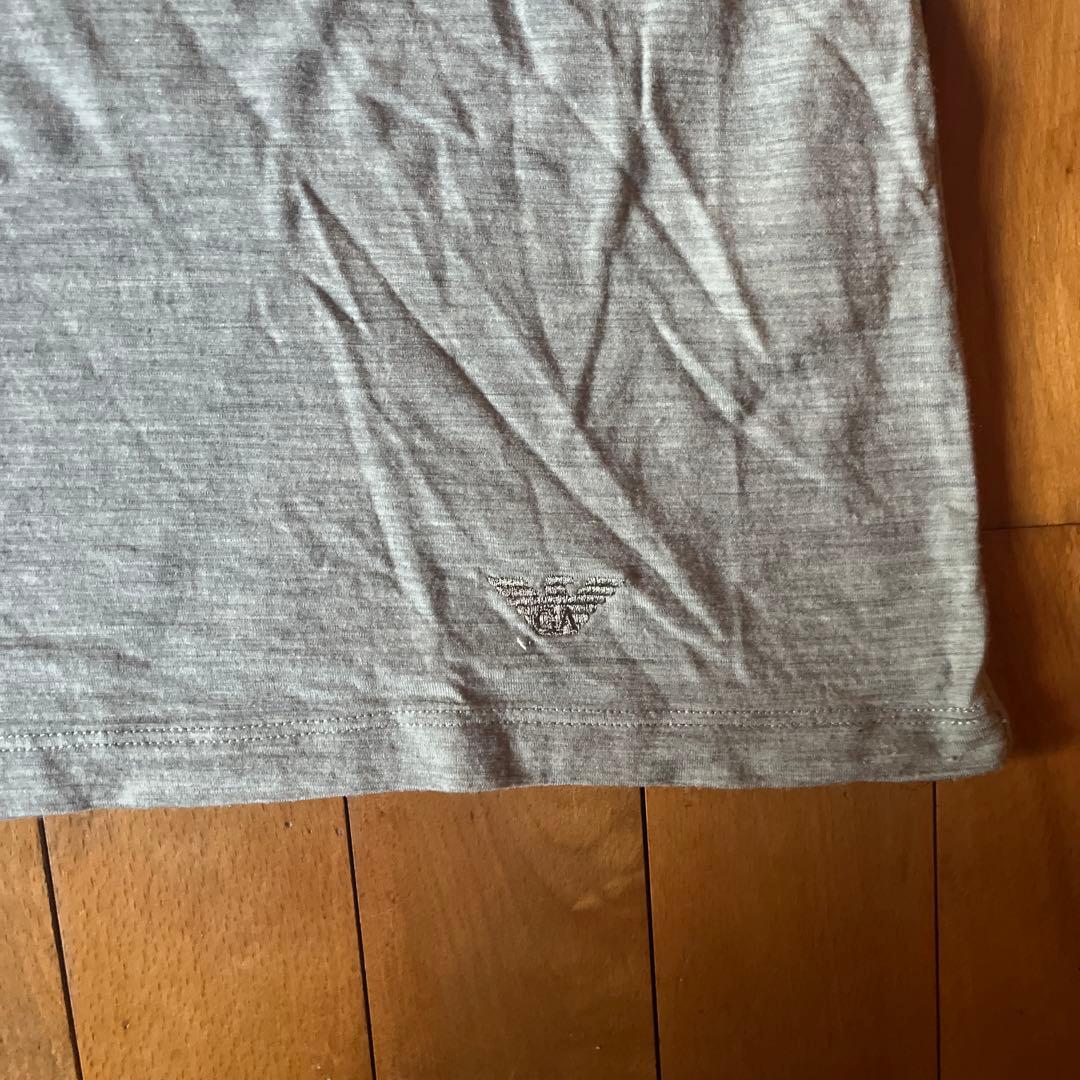 00s EMPORIO ARMANI ハイネックニットシャツ archive