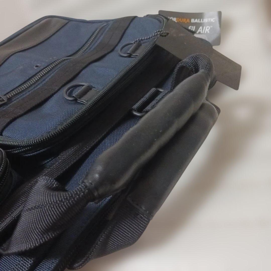 2987【未使用級・全付属品付】PORTER αgelgrip　ビジネスバッグ紺