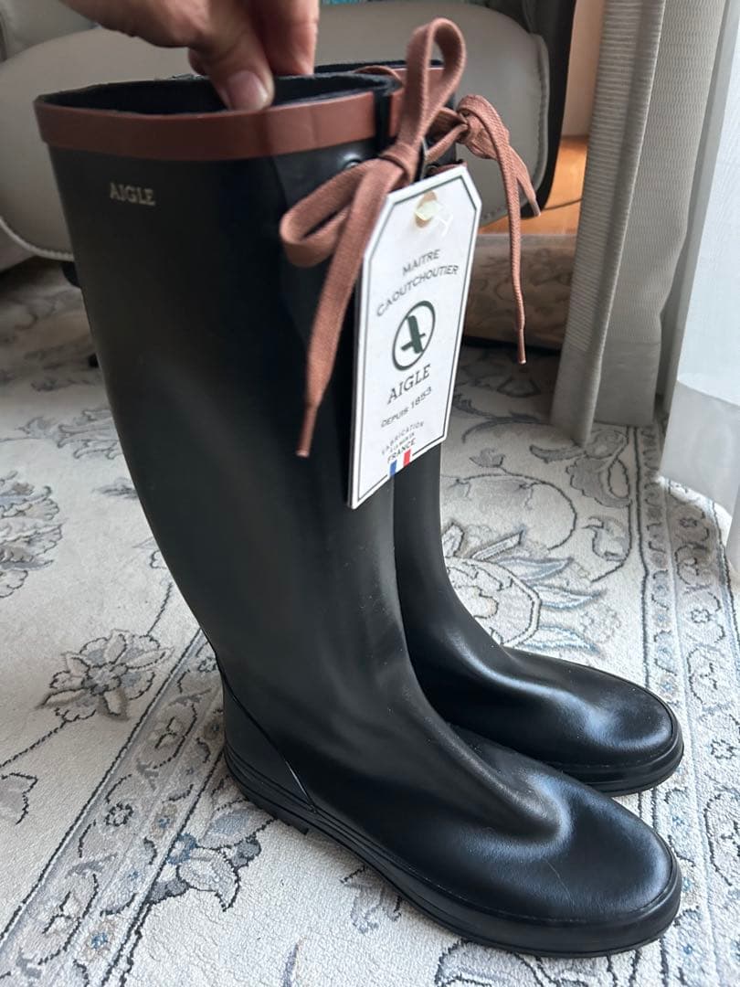 AIGLE MISS MARION RAIN BOOTS レインブーツ 25cm
