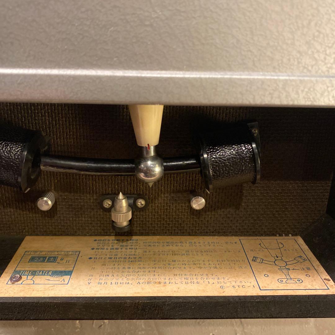 昭和40年代 SEIKO ソノーラトランジスター壁掛け時計 カレンダー 時打時計